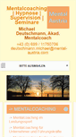 Mobile Screenshot of mental-austria.com